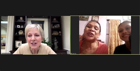 Sister Jean B. Bingham and Sister Camille N. Johnson’s virtual .